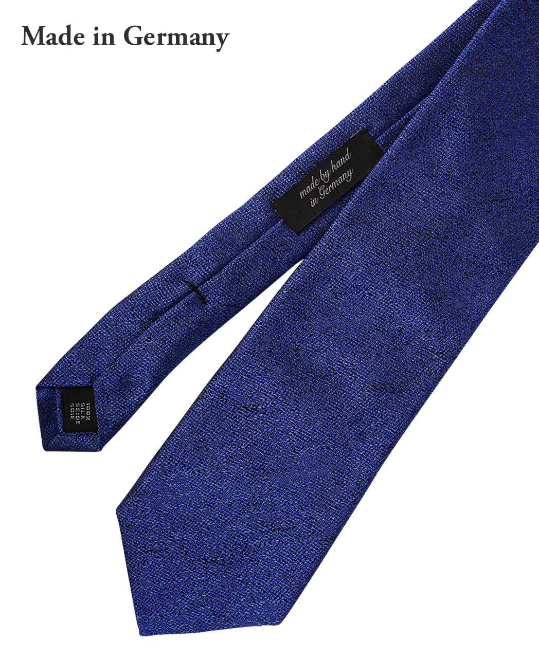 ブルー系/ソリッド(無地)/シルク/ASCOT