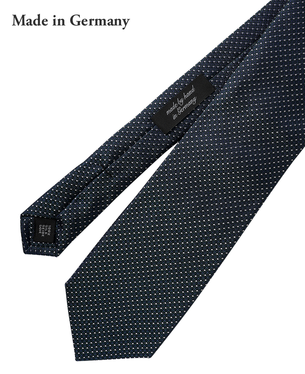 グリーン系/マイクロパターン/シルク/ASCOT