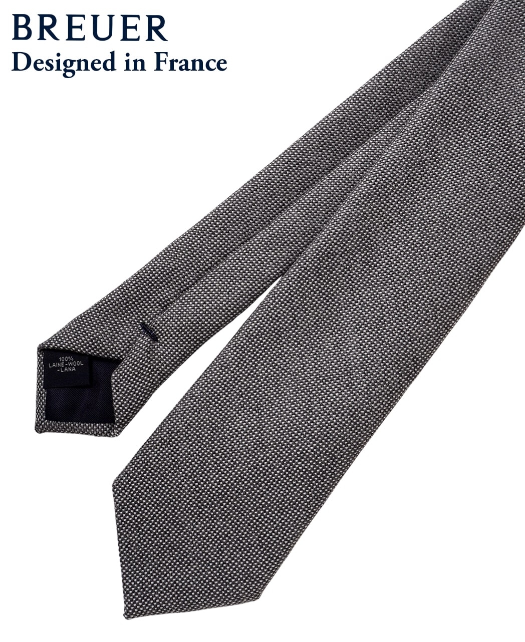 グレー系/ソリッド(無地)/ウール/BREUER