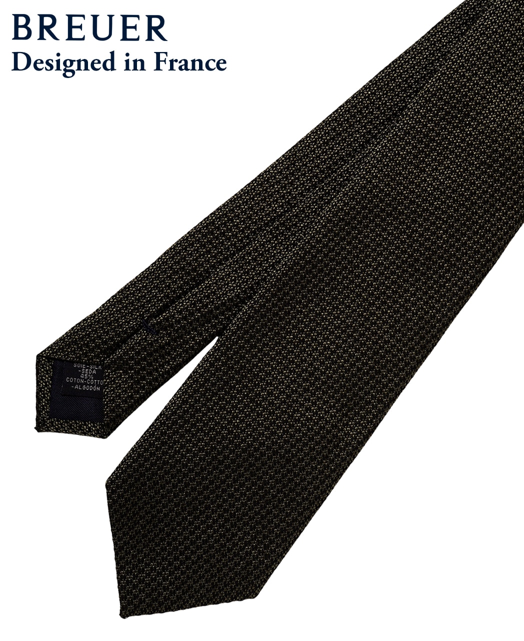 グリーン系/ソリッド(無地)/シルクコットン/BREUER