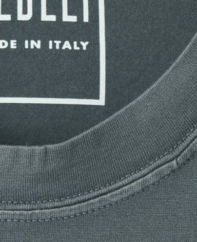 FEDELI コットンクルーネックTシャツ/GIZA45