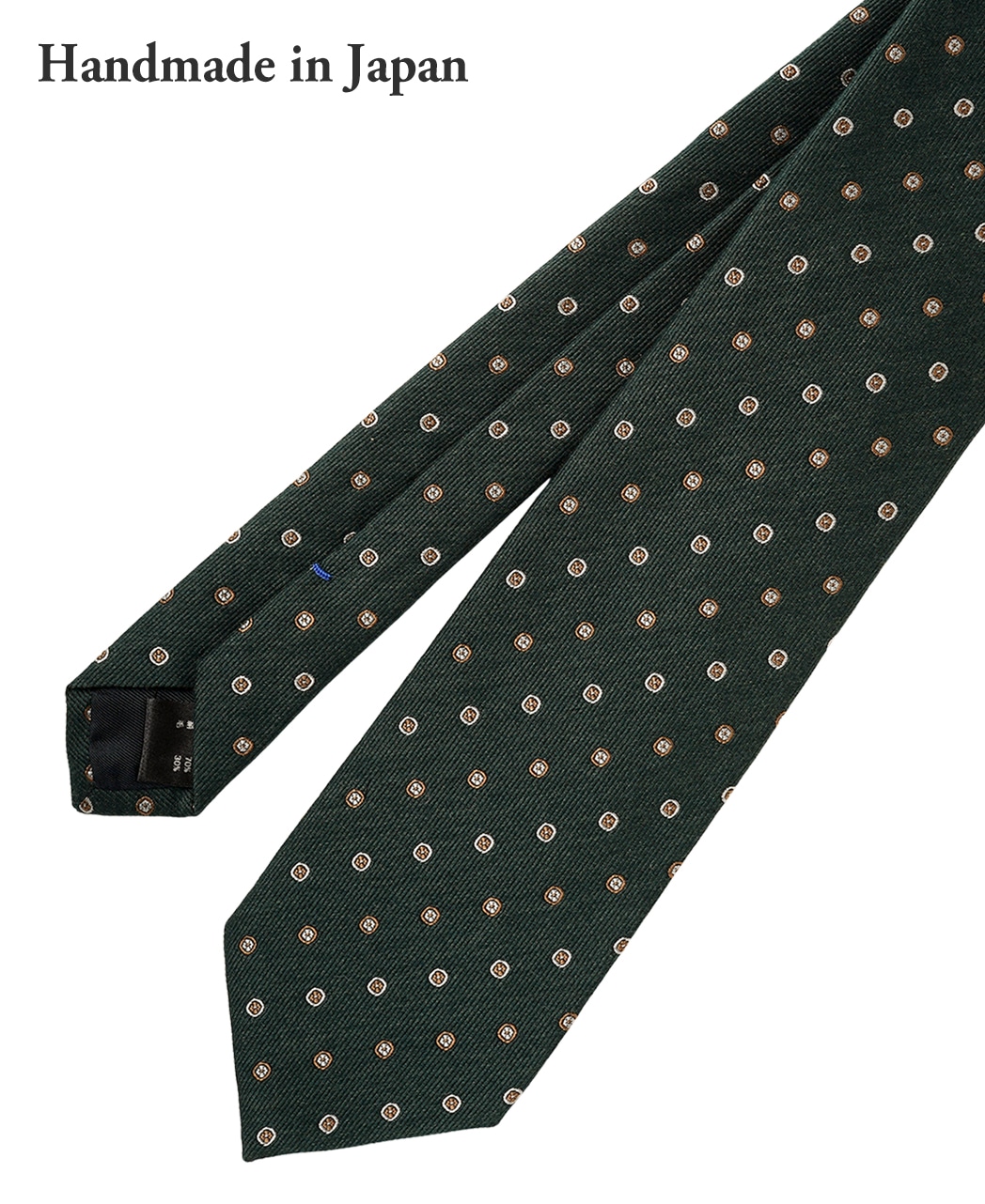 グリーン系/小紋/ウールシルク/Italian Collection