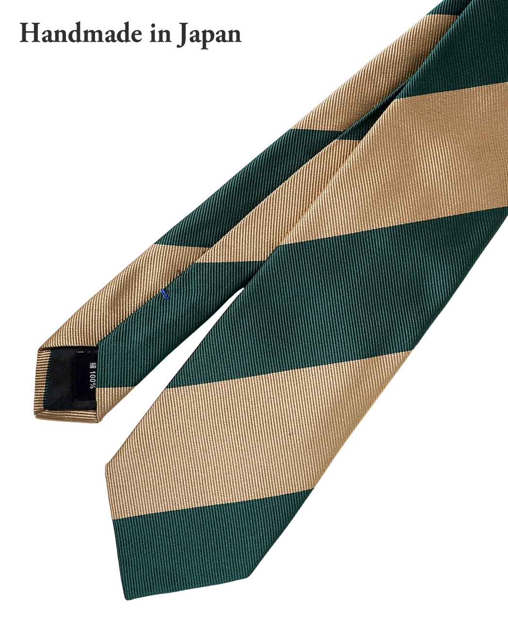 グリーン系/レジメンタル(ストライプ)/シルク/SUPER REP