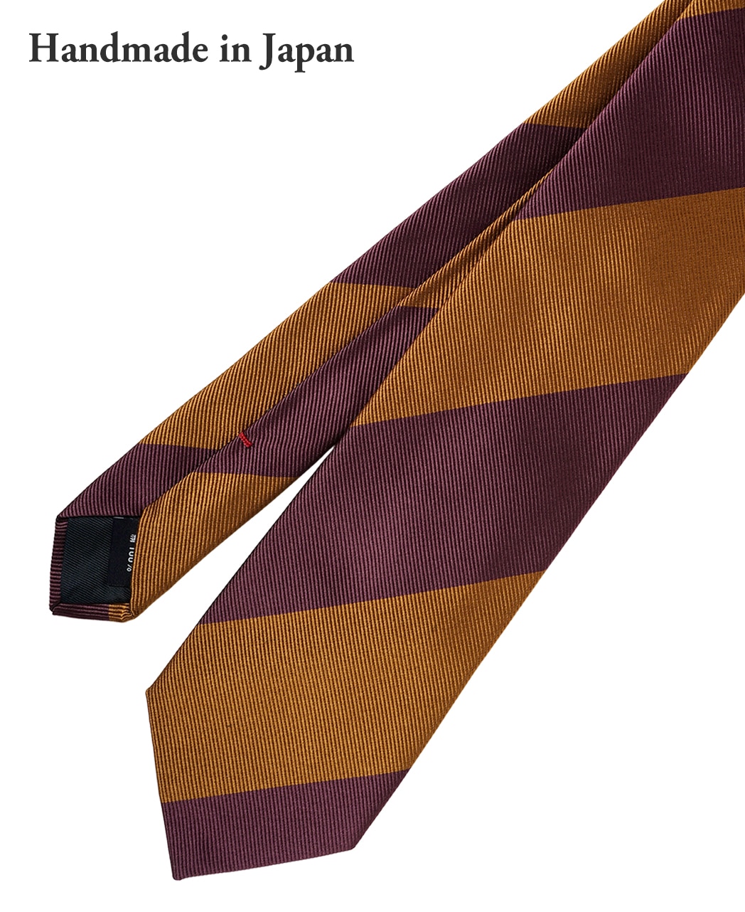 パープル系/レジメンタル(ストライプ)/シルク/SUPER REP