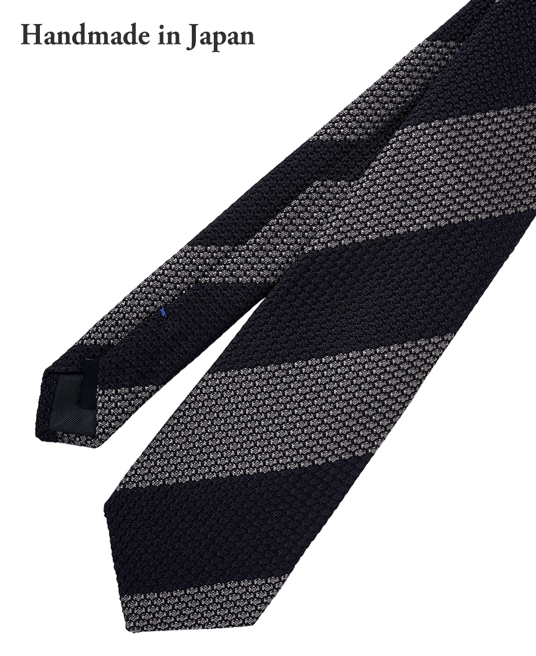 ブルー系/レジメンタル(ストライプ)/シルク/フレスコ