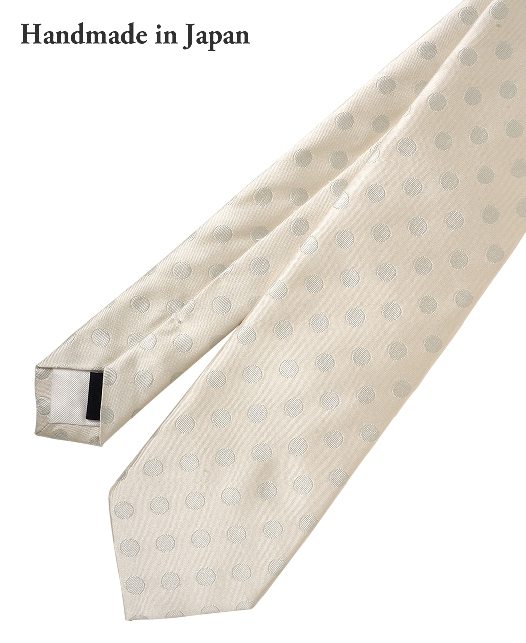 シルバー系/ドット(水玉)/シルク/フォーマルタイ