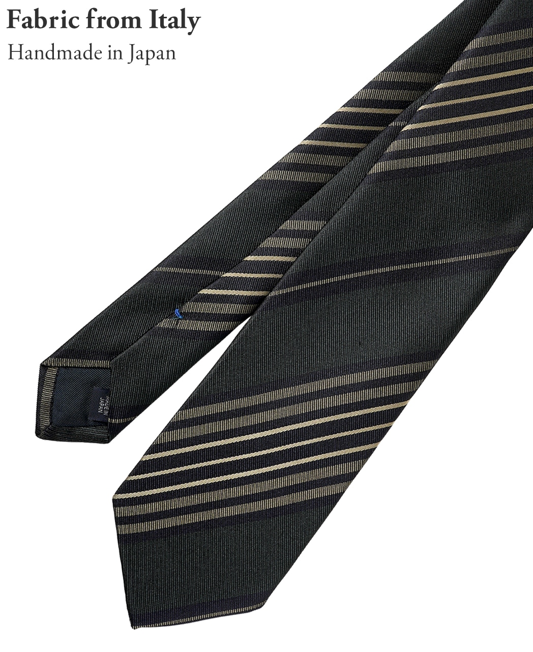 グリーン系/レジメンタル(ストライプ)/シルク/イングリッシュアーカイブス