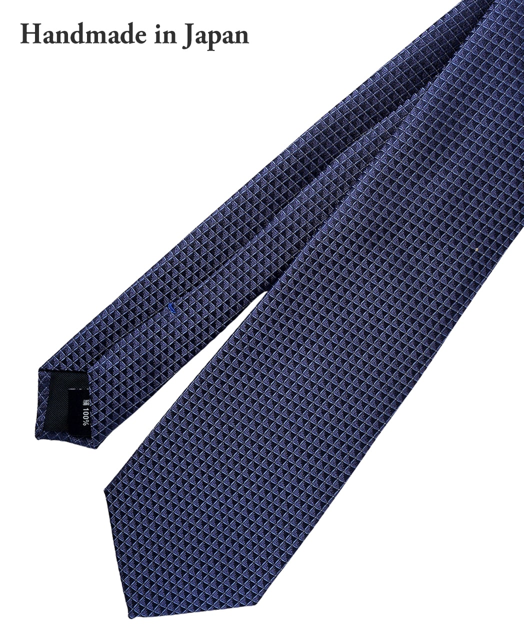 ブルー系/マイクロパターン/シルク/STEPHEN WALTERS