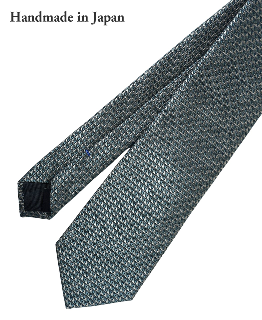 ブルー系/マイクロパターン/シルク/STEPHEN WALTERS