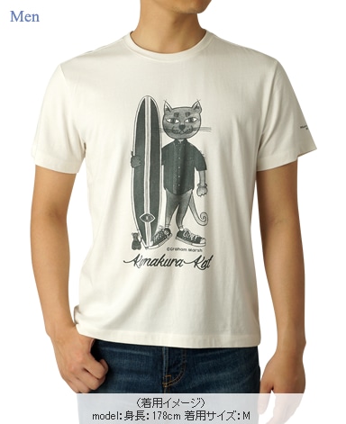 Kamakura Kat Tシャツ/グレアム・マーシュ デザイン