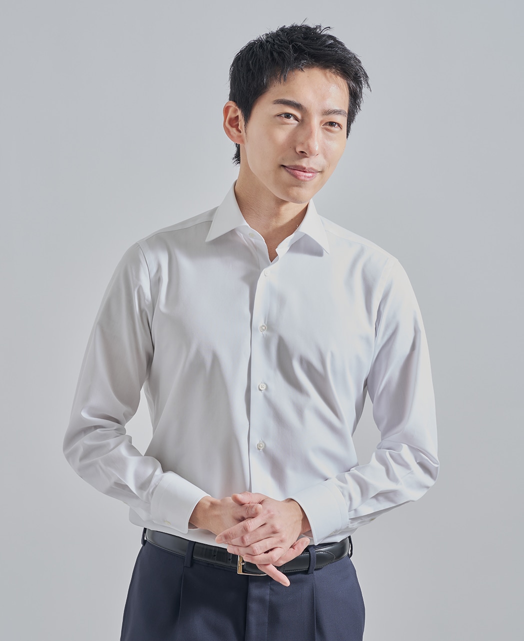 ビジネスシャツ/ブロードクロス（ポプリン）