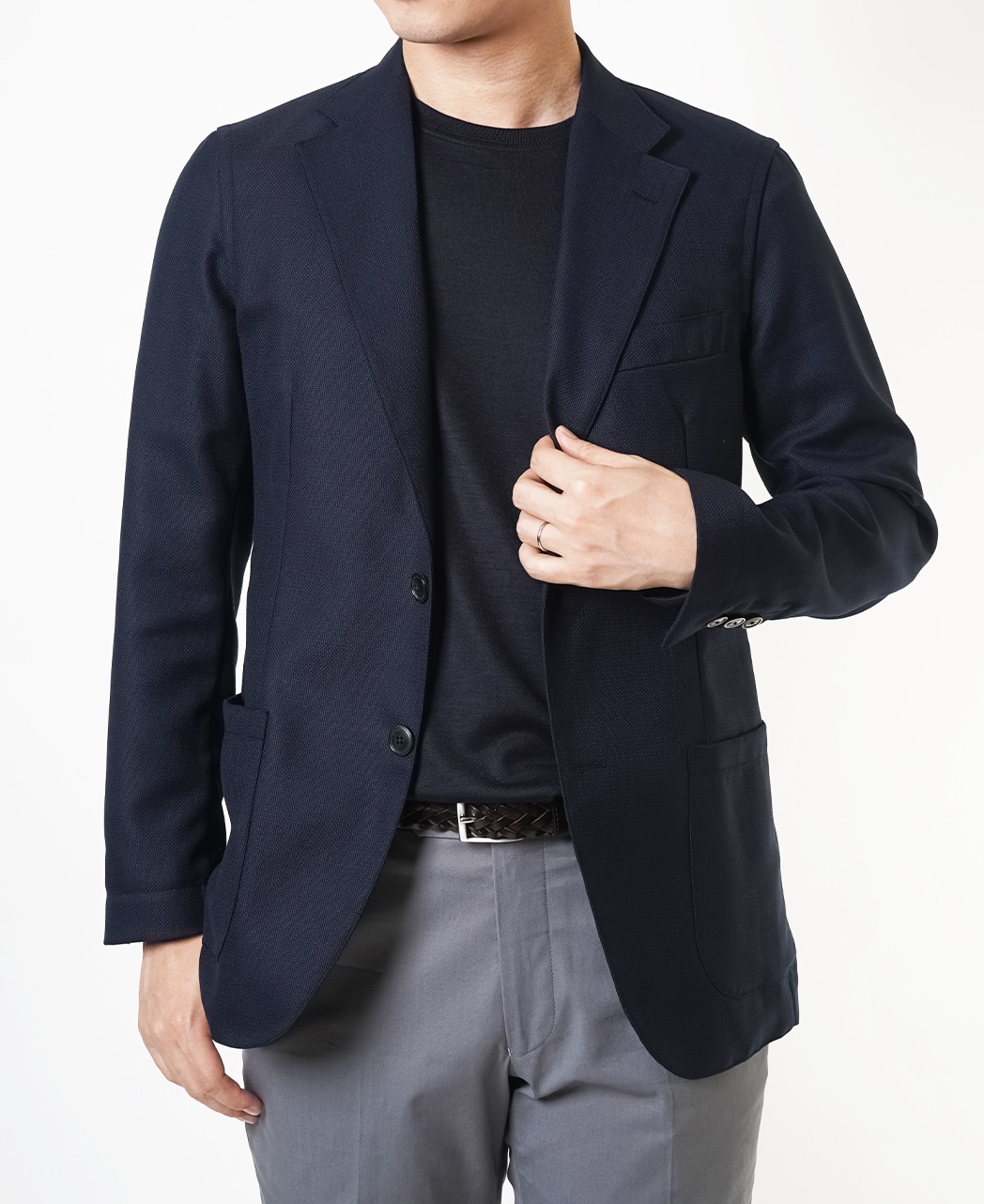 ウールシャツジャケット(XL ブルー系): メンズ｜メーカーズシャツ鎌倉 