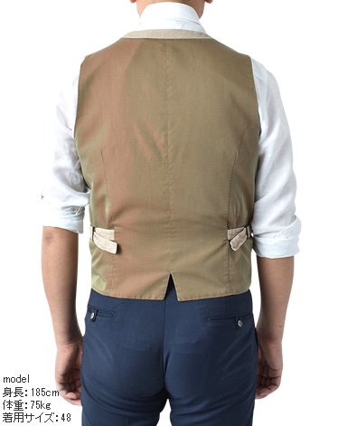 ナポリ シングルジレ 44 ベージュ系 メンズ メーカーズシャツ鎌倉 公式通販 日本製ワイシャツ ニットシャツ ネクタイ ブラウス