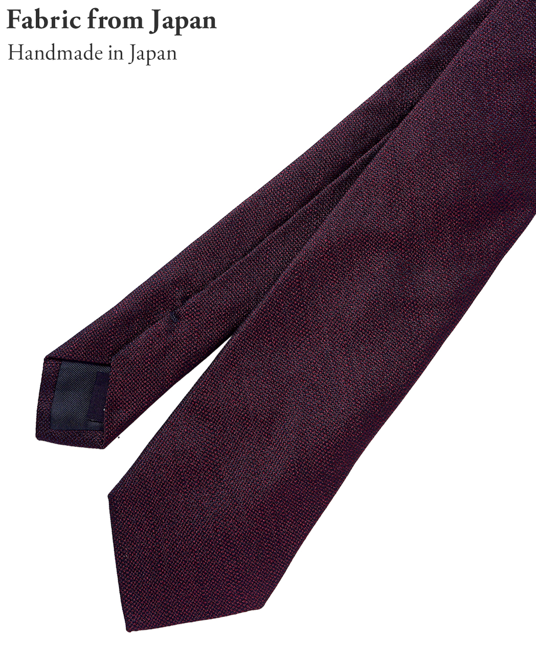 レッド系/ソリッド(無地)/シルク/YAMANASHI FABRIC