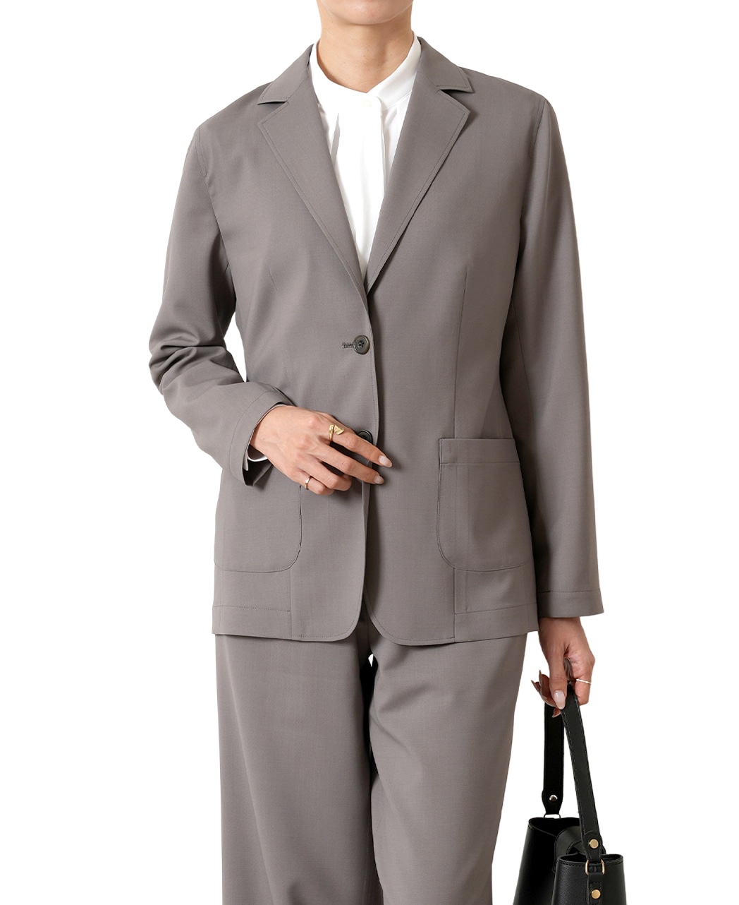 タックタイブラウス/J-TECH STRETCH