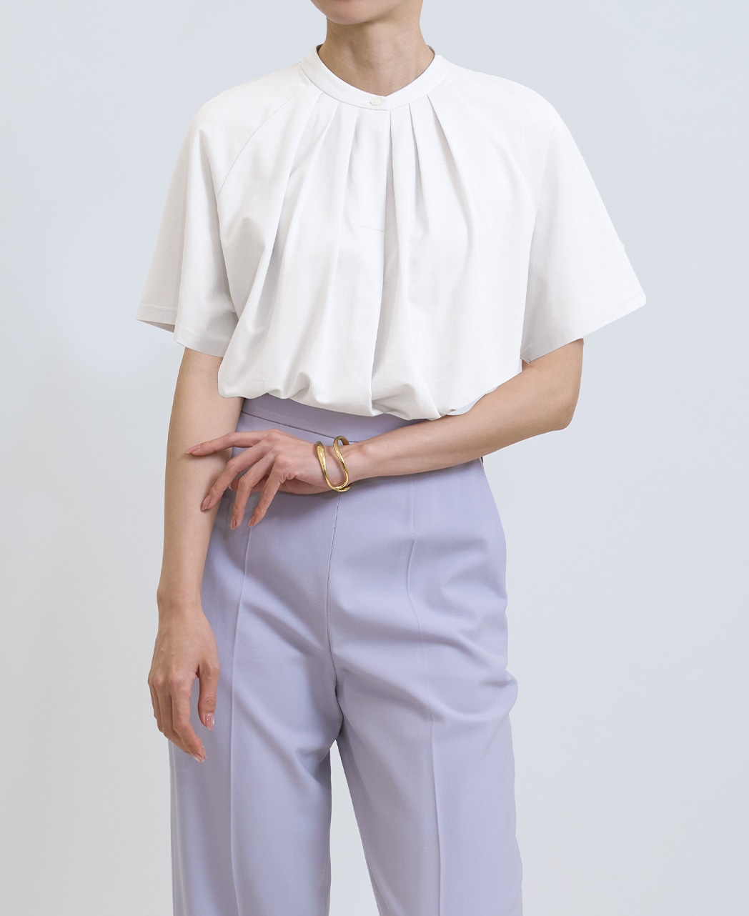 半袖シャツ / 3月下旬発送予定/スタンドタック / プルオーバー