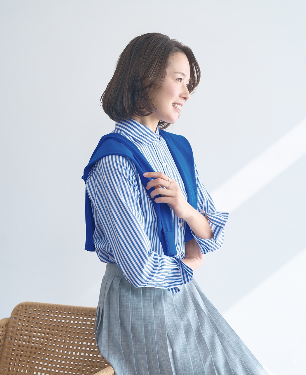 イージーケアシャツ / 3月上旬発送予定/ラウンドカラー