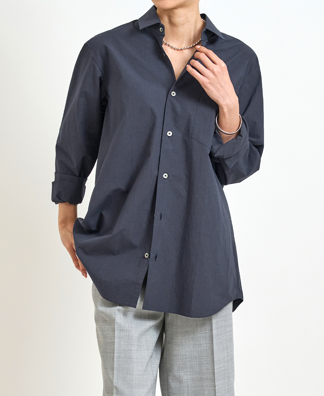 長袖シャツ / 4月上旬発送予定/近江晒