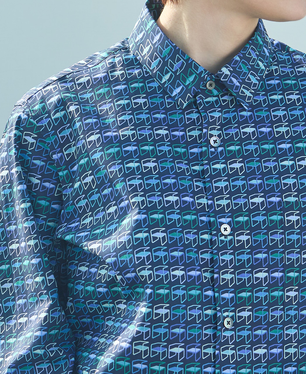 長袖シャツ/リバティ・ファブリックス