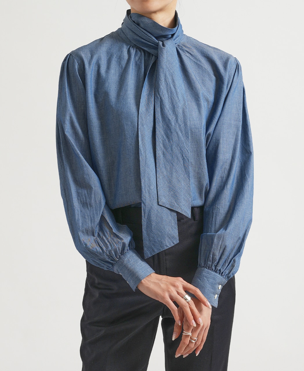 ブラウス / 1月中旬発送予定/ボウタイ