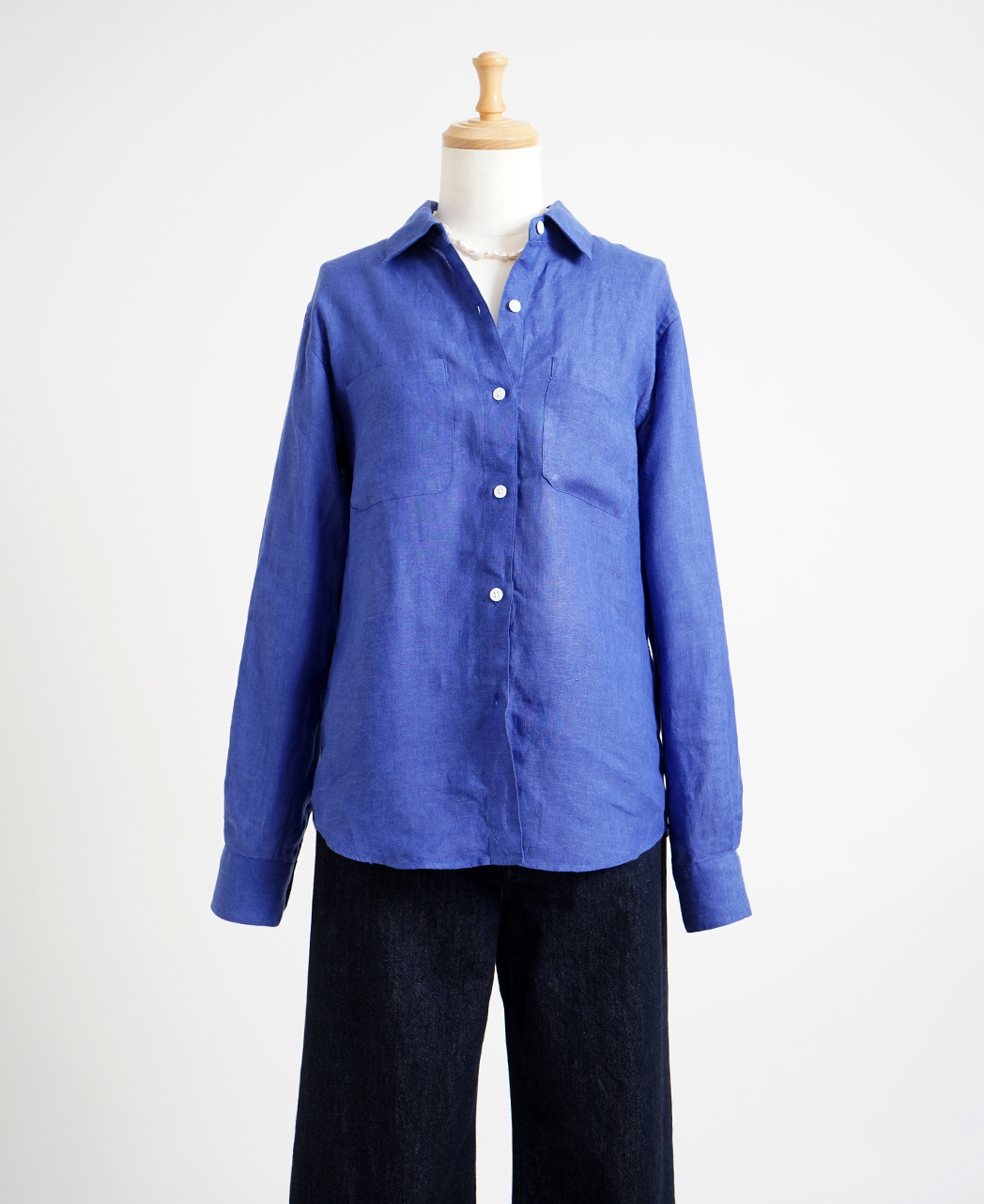長袖シャツ/リネン