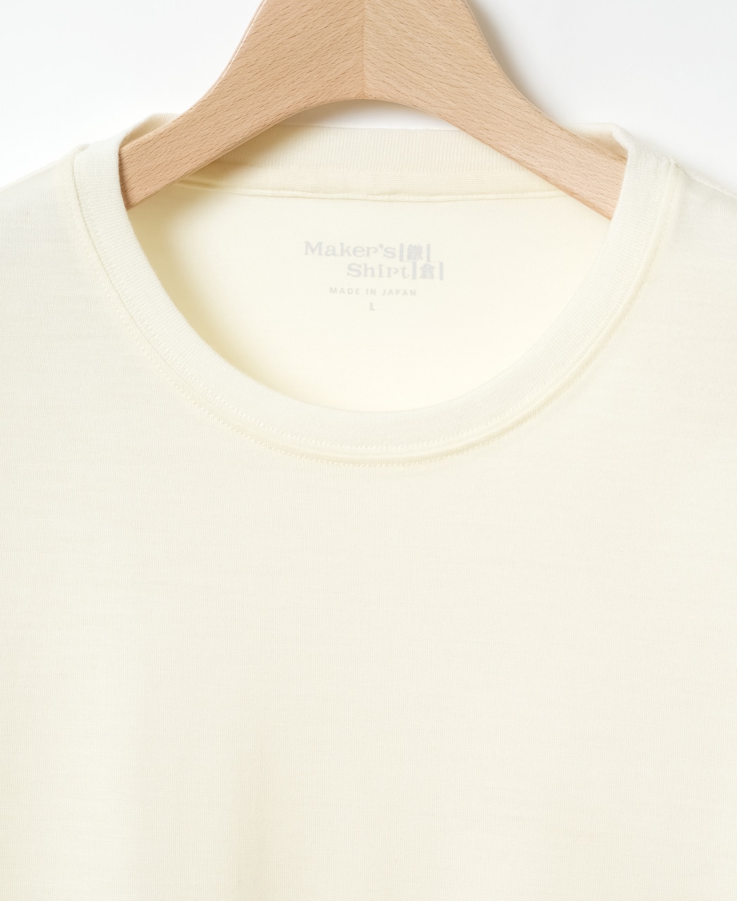 メリノウールTシャツ/(ホワイト)