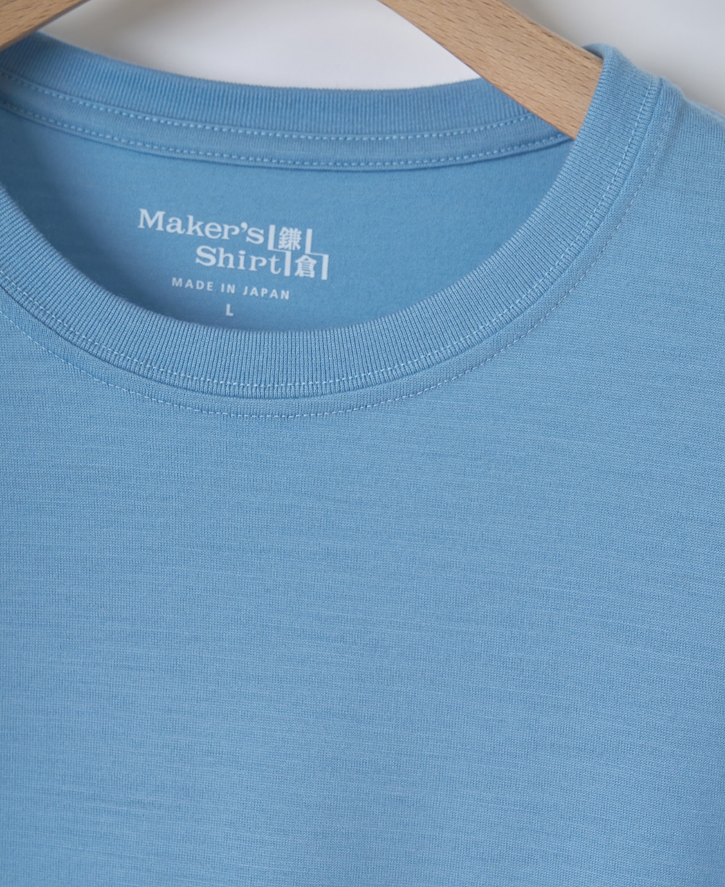 メリノウールTシャツ/3月中旬頃発送予定/カットソー / ブルー系