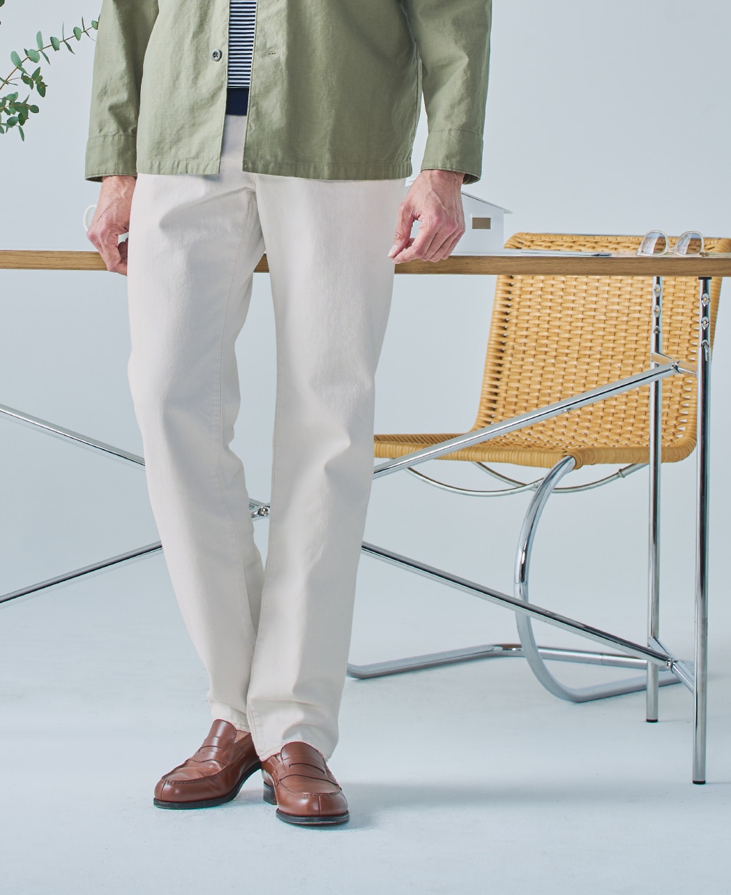 デニムパンツ/4月上旬頃発送予定/カイハラデニム