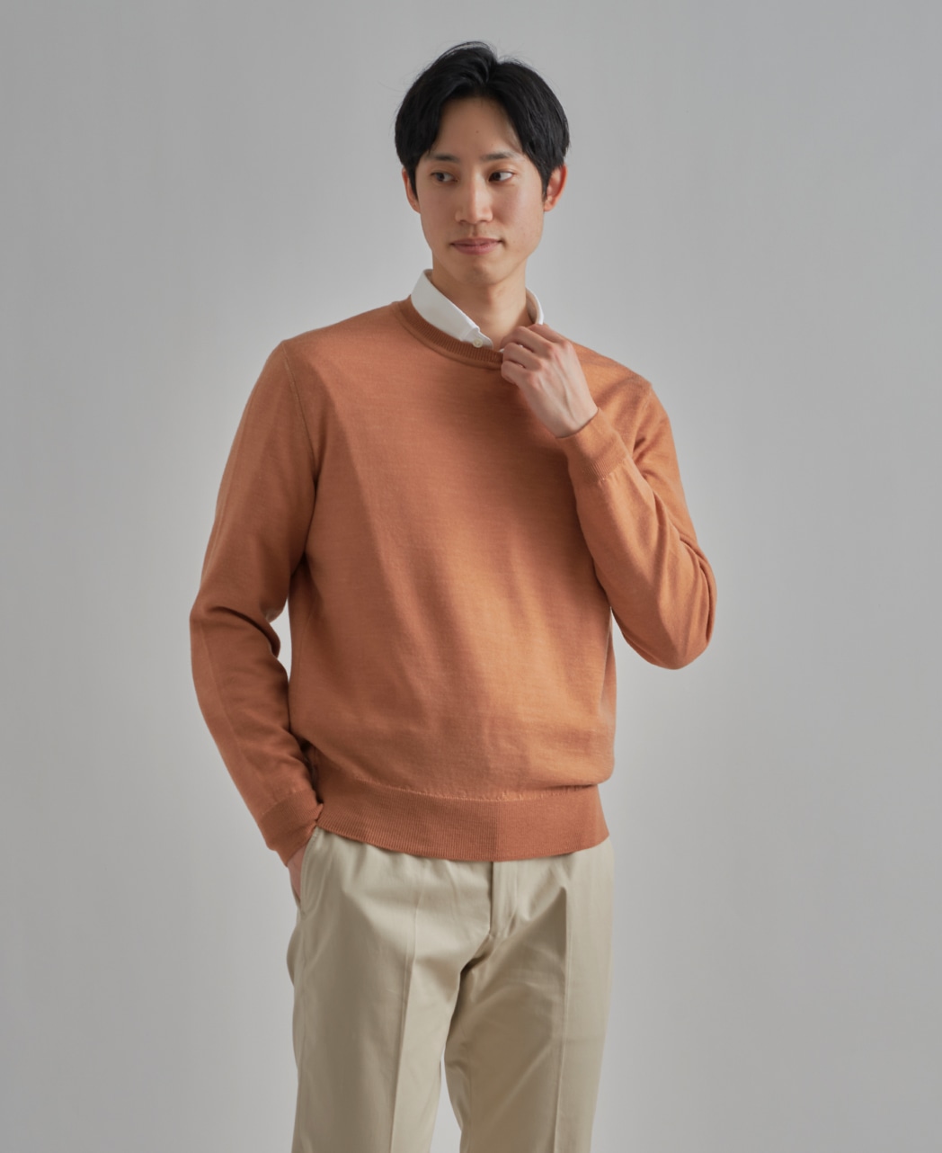 セーター/ボタニカルダイ / 八重桜