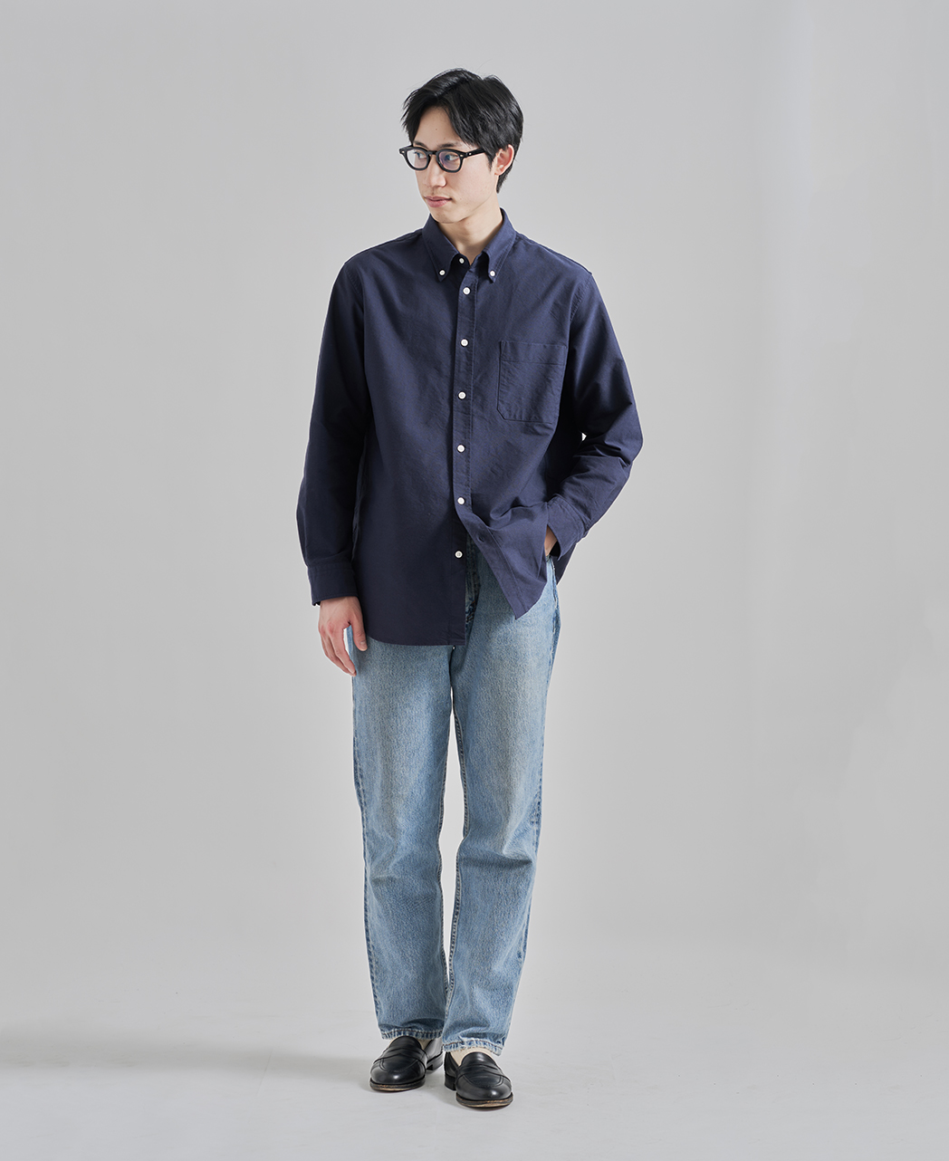 長袖シャツ / 2月下旬発送予定/ボタンダウン