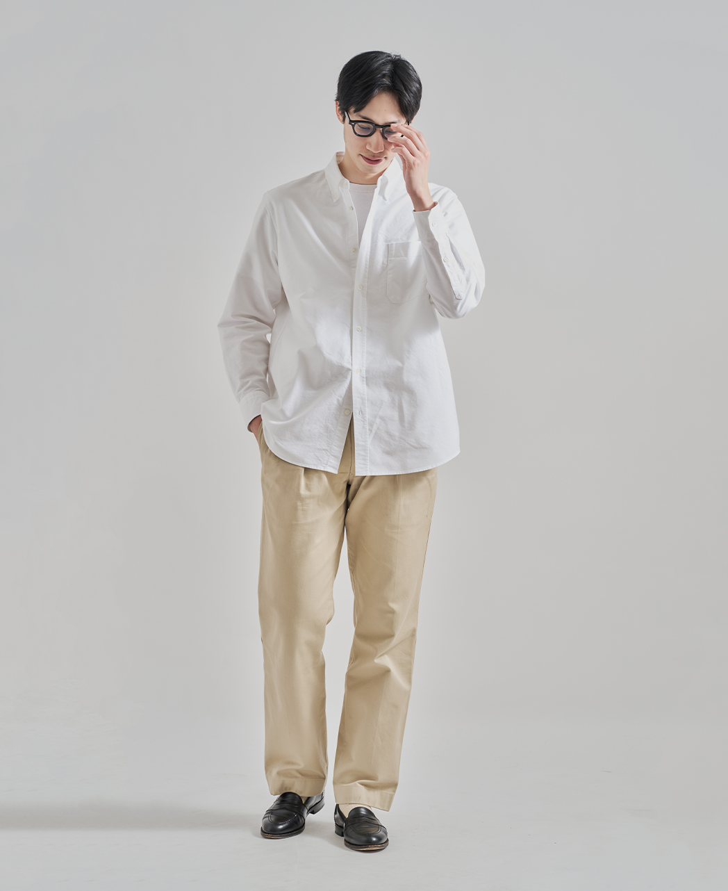 長袖シャツ / 2月下旬発送予定/ボタンダウン