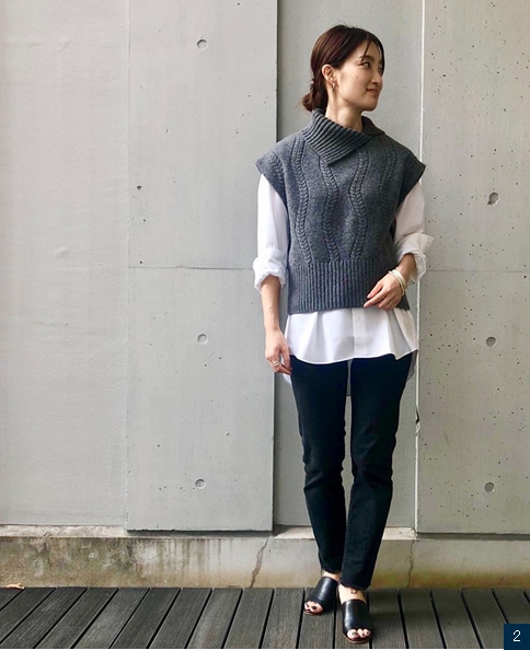 ニットベスト