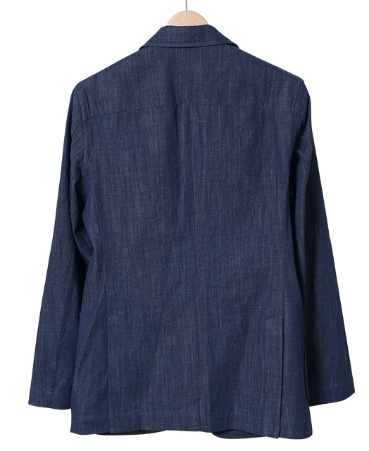 《新品・未使用品》Aresense デニムシャツジャケット　ネイビー