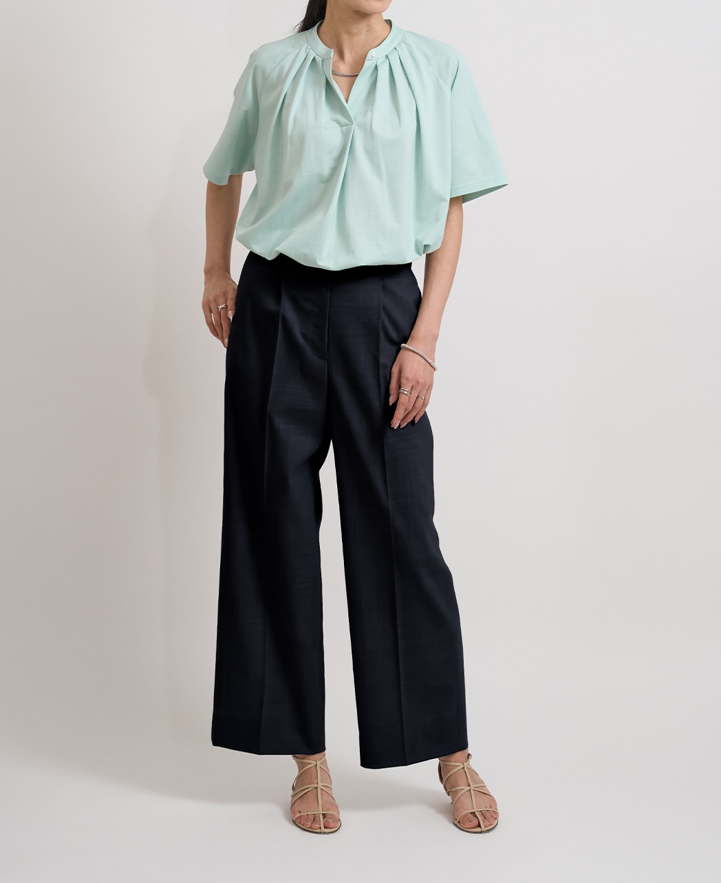 半袖シャツ / ５月下旬発送予定/スタンドタック / プルオーバー