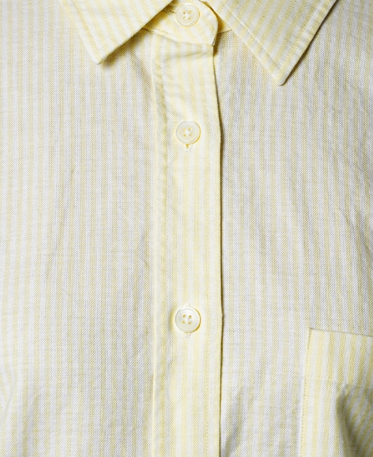 フリーサイズシャツ/ボタニカル染め（牡丹）/ ease