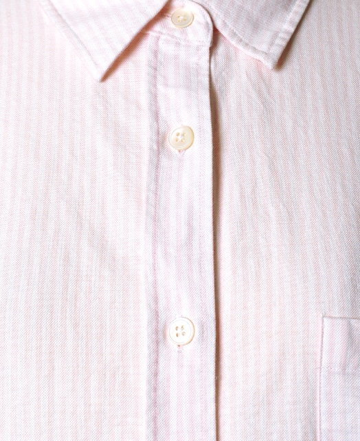 フリーサイズシャツ/ボタニカル染め（桜）/ ease