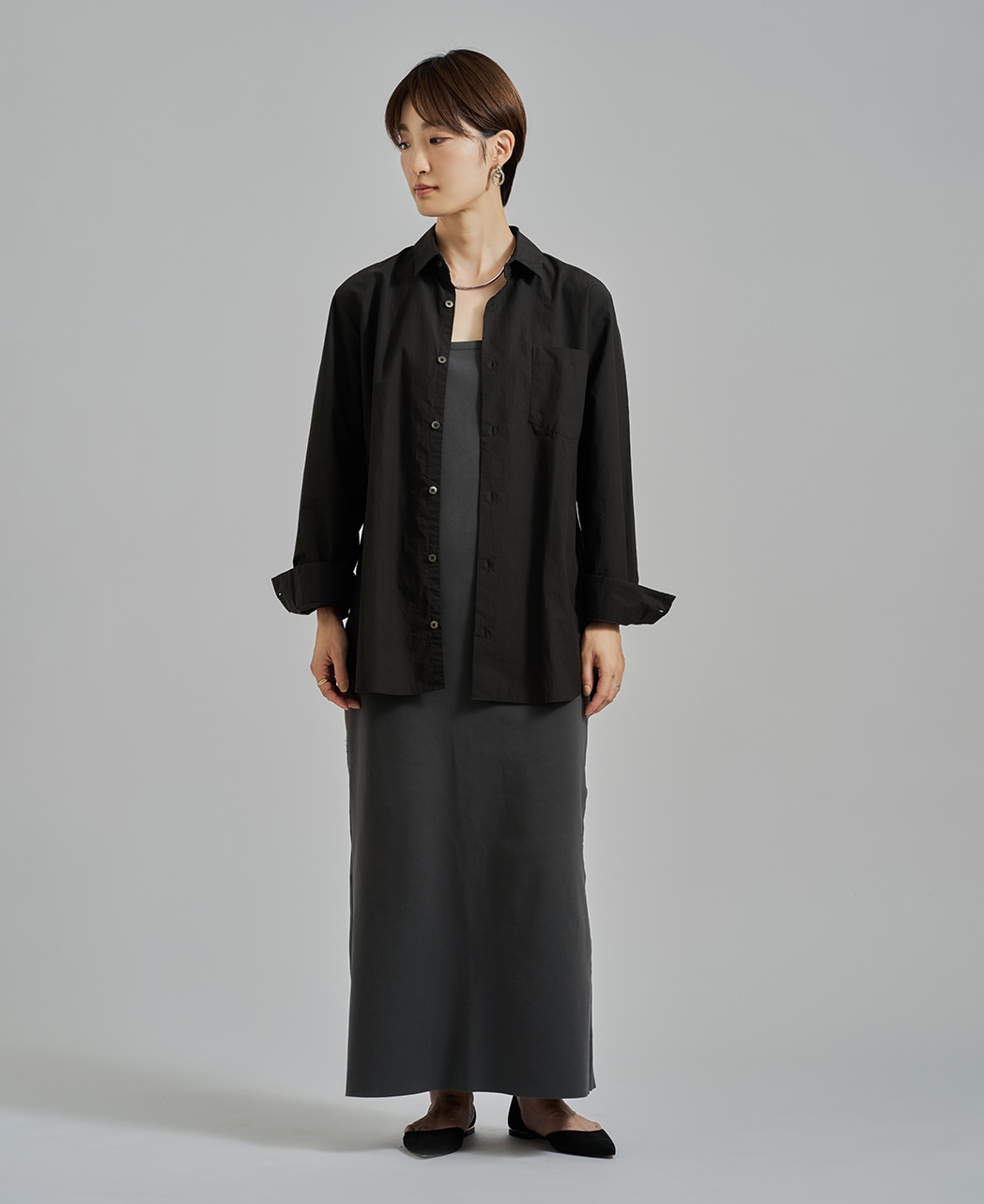 リラックスシャツ / 8月下旬発送予定/近江晒
