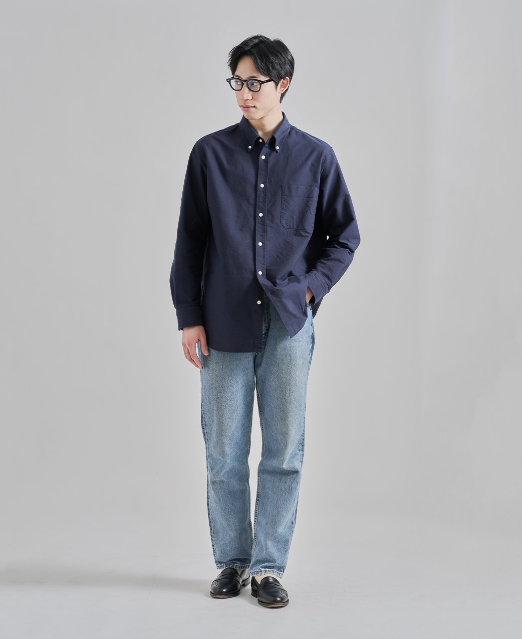 長袖シャツ / 2月下旬発送予定/ボタンダウン