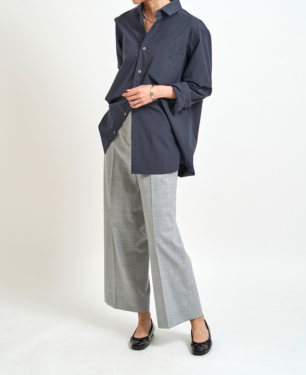 長袖シャツ / 4月上旬発送予定/近江晒