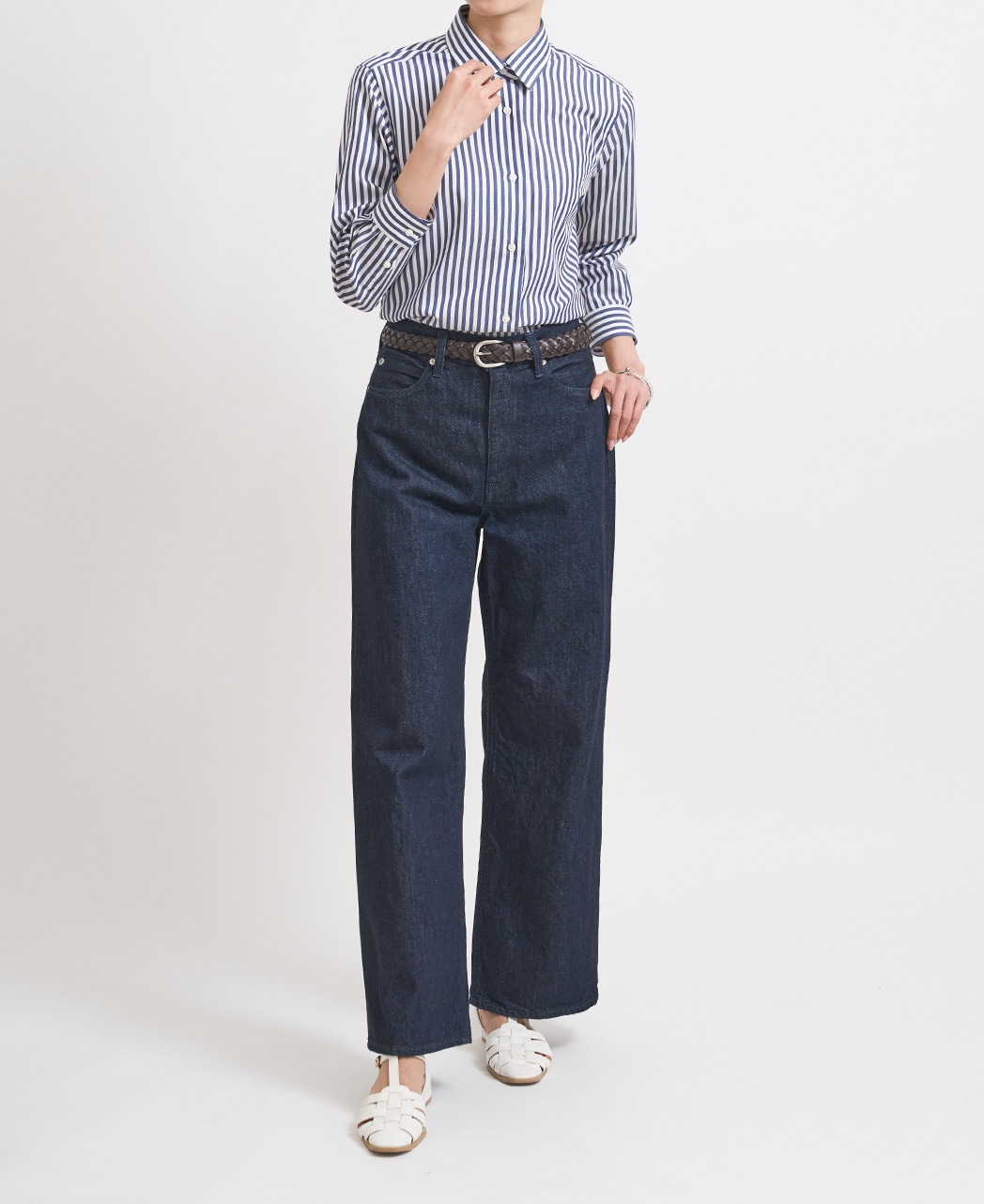 七分袖シャツ/クラシック