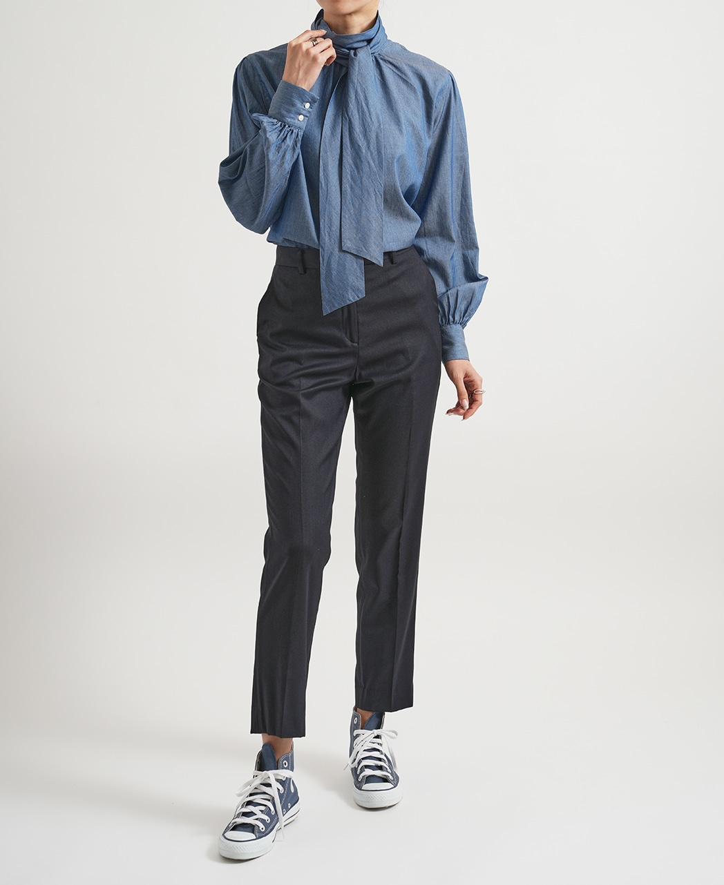 ブラウス / 1月中旬発送予定/ボウタイ