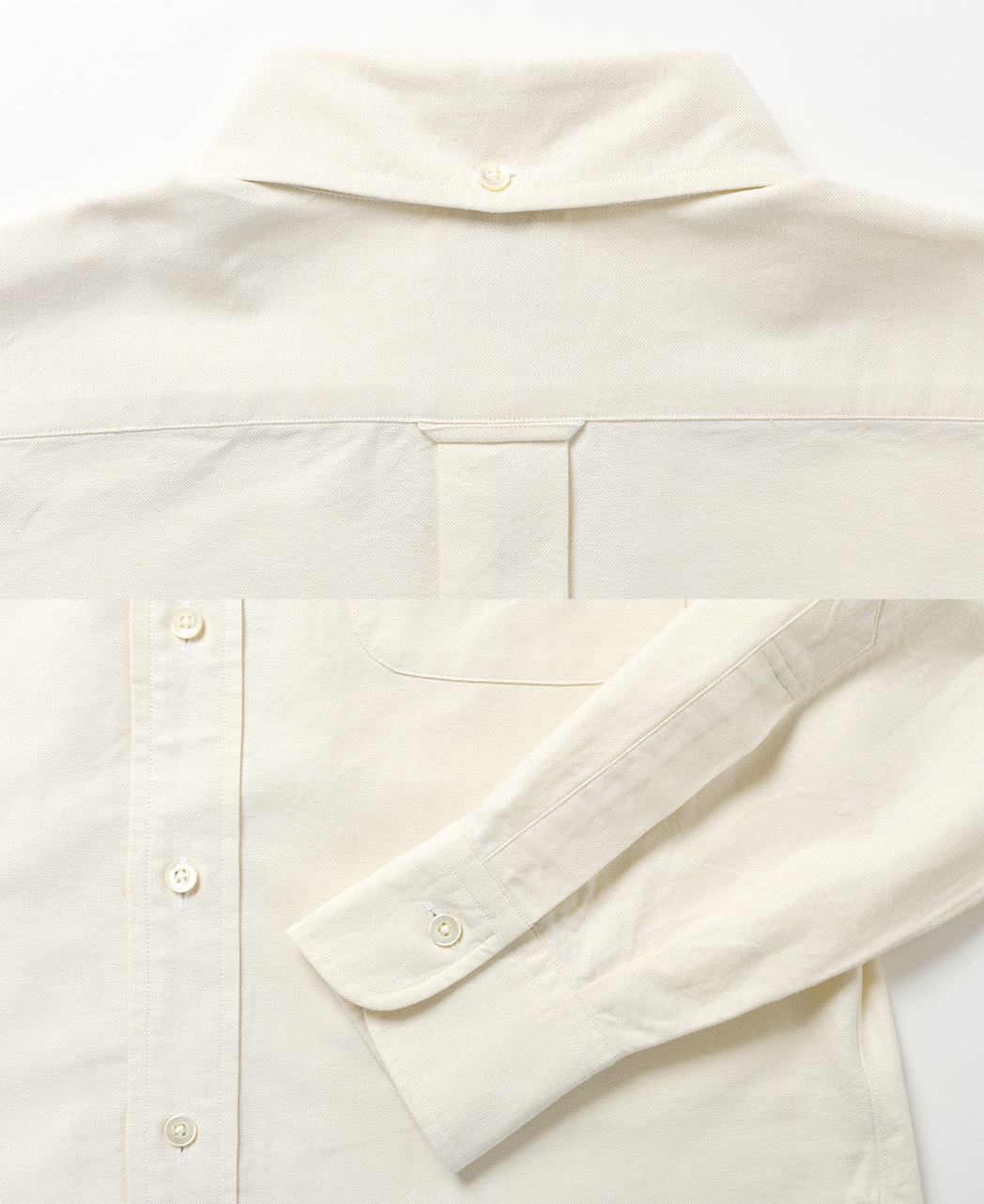 VINTAGE IVY シャツ/エクリュオックスフォード