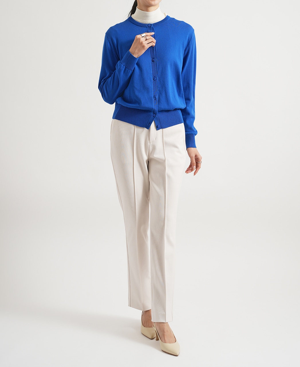 カーディガン / 2月上旬発送予定/コットンニット