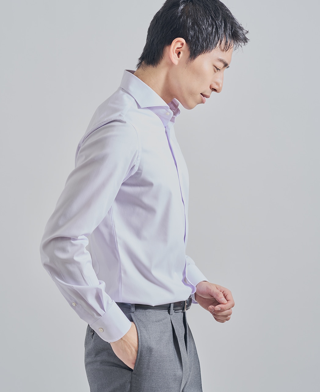 ビジネスシャツ/ピンポイントオックスフォード/イージーケア