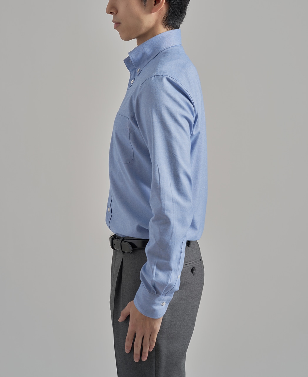 ビジネスシャツ/フランネルオックスフォード