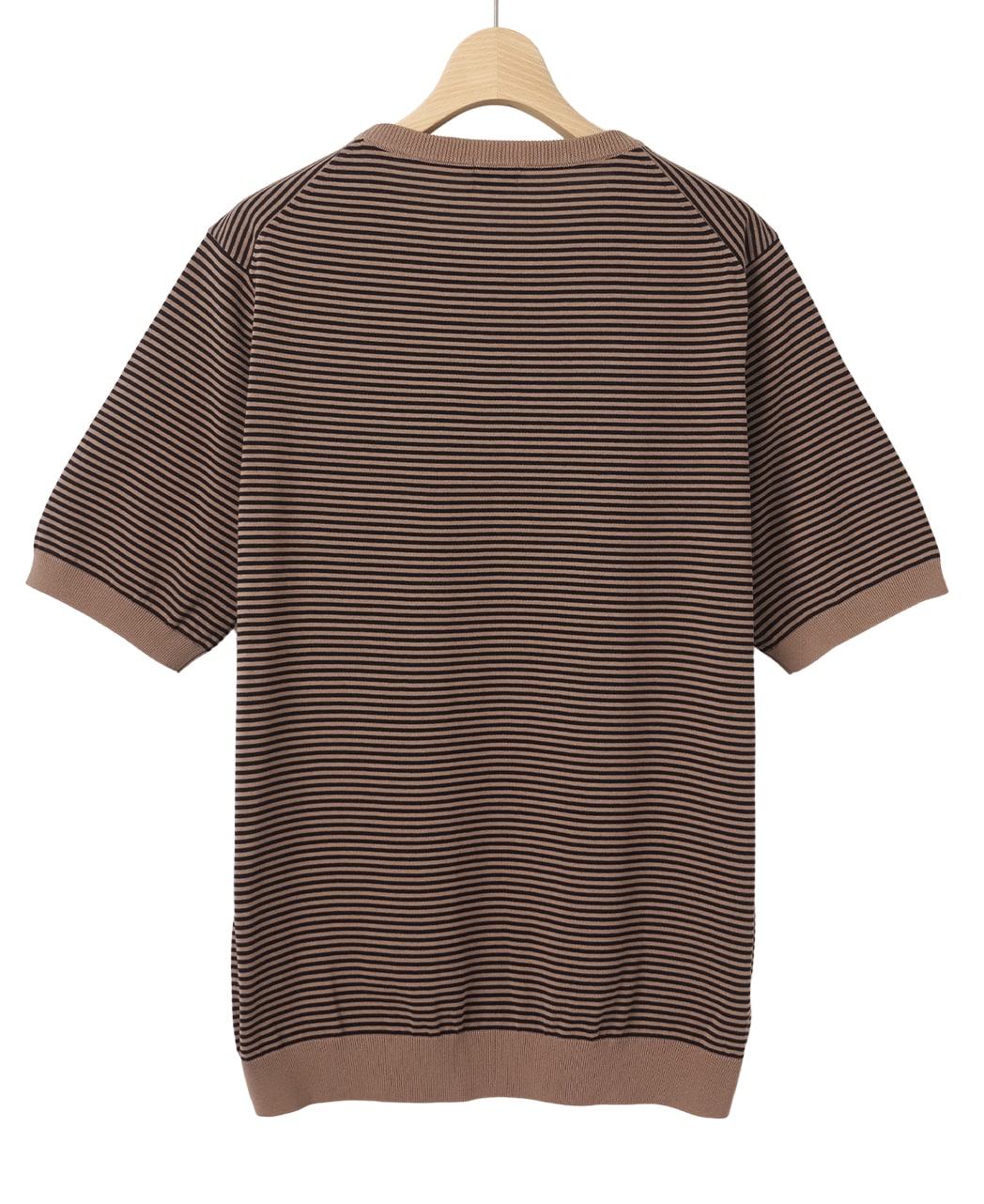 ニットTシャツ/強撚コットン(デオドラント加工)