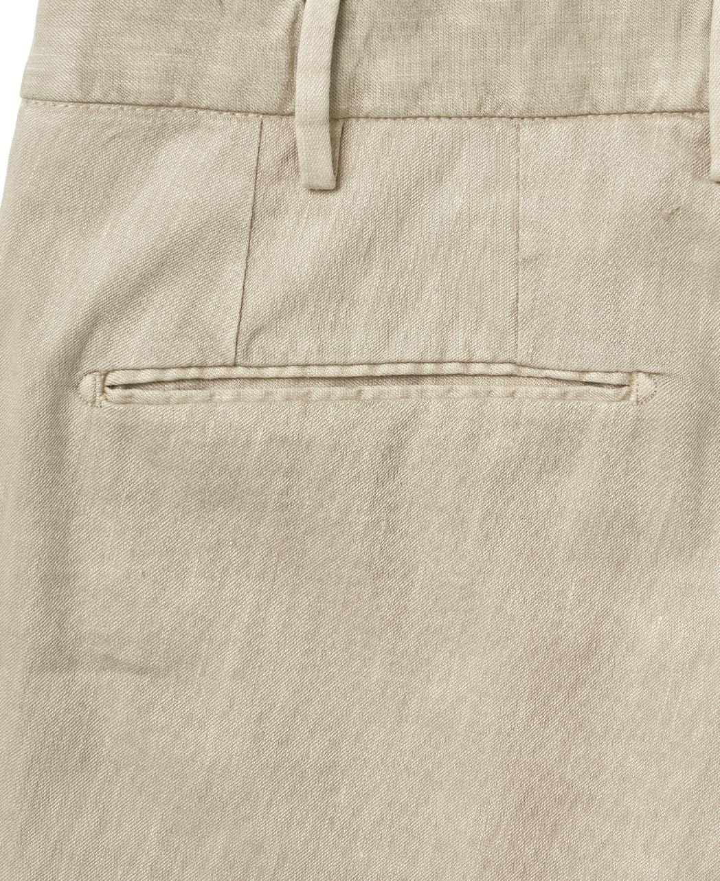 ナポリパンツ(1タック）/リネン/ベージュ系