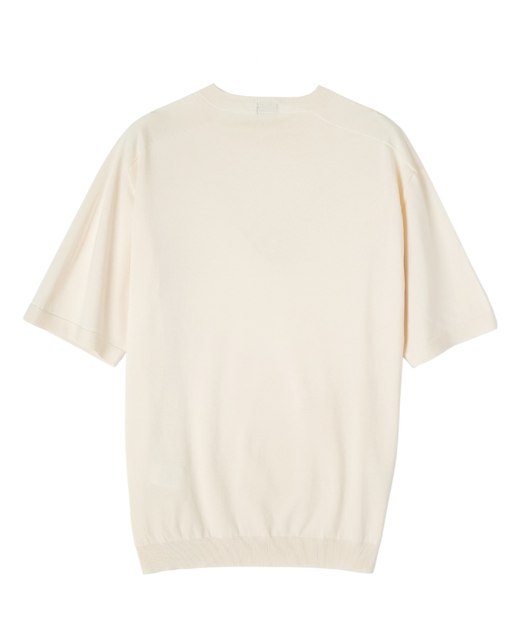 ニットTシャツ/18G シームレスコットン