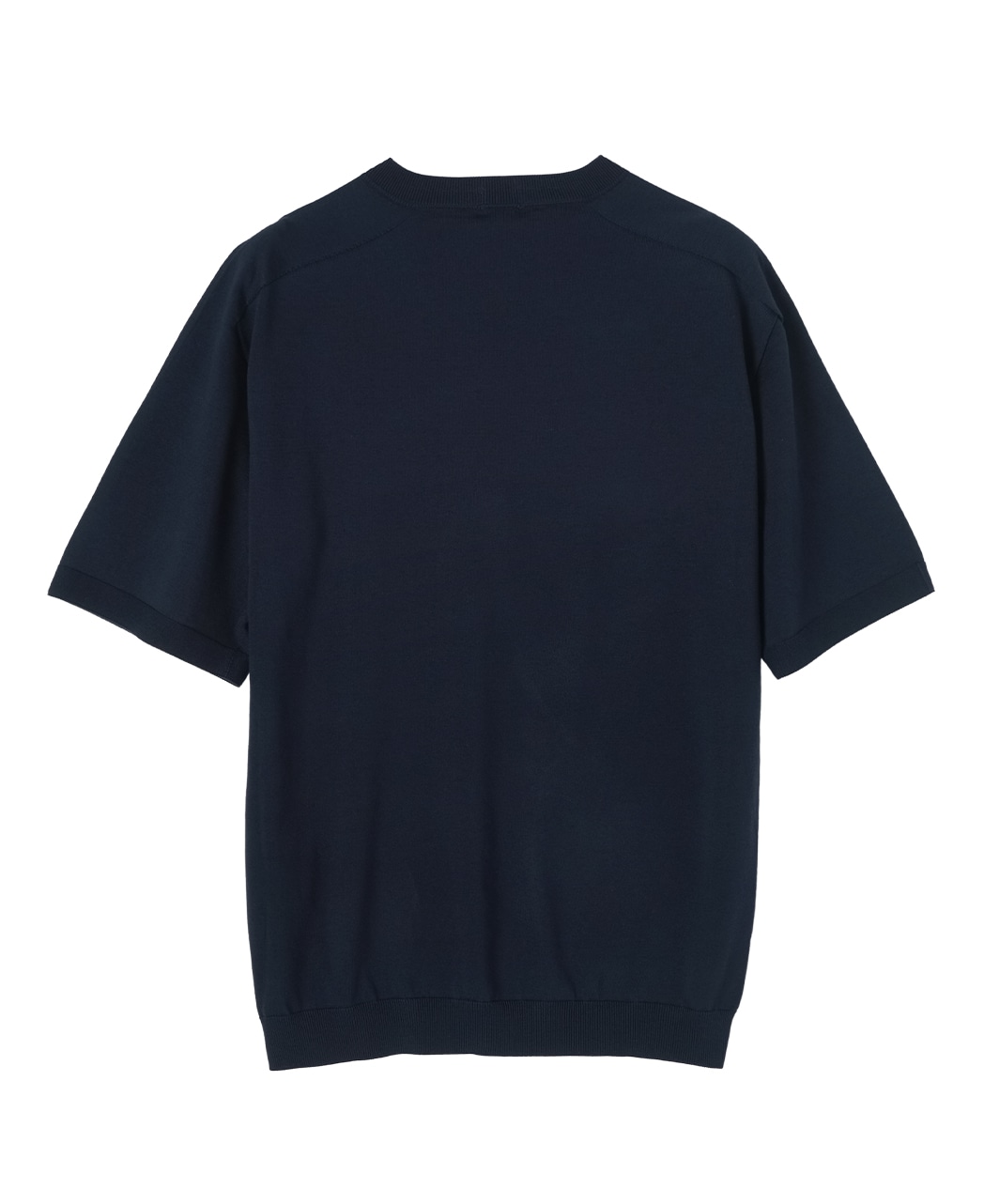 ニットTシャツ/18G シームレスコットン