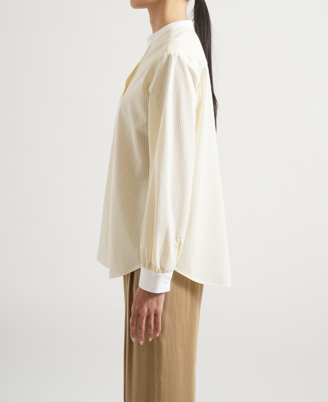 ブラウス / 1月下旬発送予定/J-TECH STRETCH / キーネック